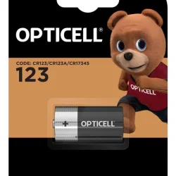 Элемент питания литиевый CR123 3В (блист.1шт) Specialty Opticell 5060014