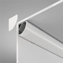 Алюминиевый профиль накладной угловой 16×16 (Серебро, 2 м), ALM008S-2M (Серебро)