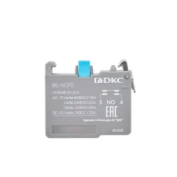 Блок контактный с клеммными зажимами под винт нормально-открытый DKC MC-NOPS