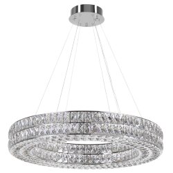 Люстра «ODEON LIGHT» 4927/85L, серия: PANTA (крепление на планке) - 2 версии положения струн — стандартное и прямое