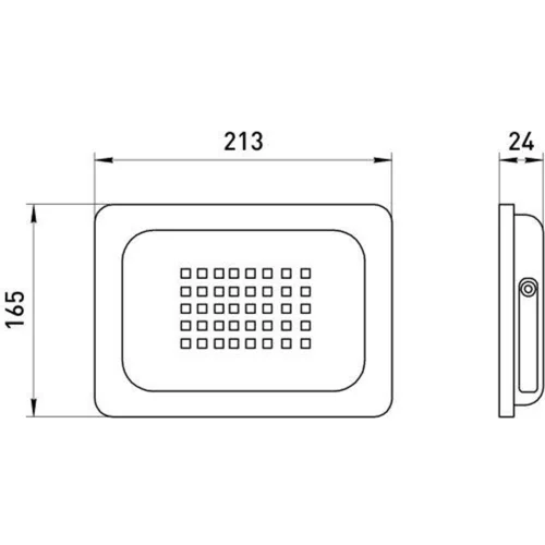 Прожектор светодиодный LPR-023-0-65K-100 100Вт 6500К 8000лм IP65 185х176х37 уличный Эра Б0052026 - фото 7