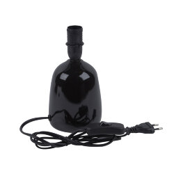 UML-B305 E14 BLACK Светильник настольный декоративный под лампу Е14, 40W, Механический выключатель, Черный