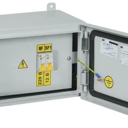 Ящик с понижающим трансформатором ЯТП 0.25 230/12В (2 авт. выкл.) УХЛ2 IP54 IEK MTT12-012-0251-54