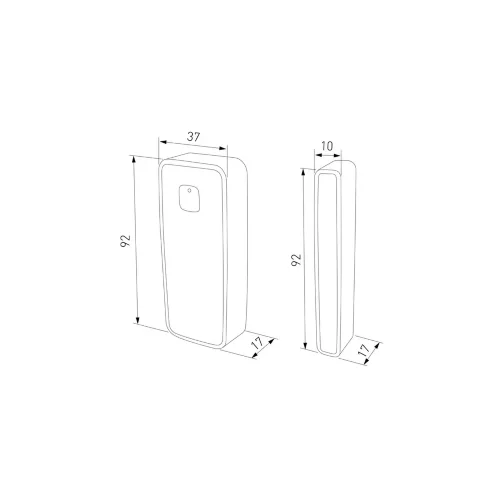 Умный датчик открытия дверей и окон 76210/00 - фото 7