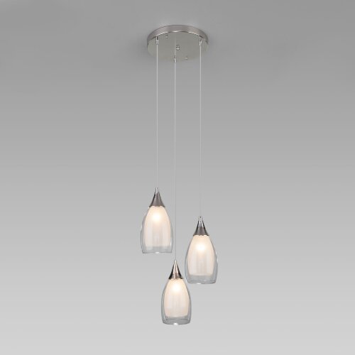 Подвесной светильник со стеклянными плафонами - Фото 2