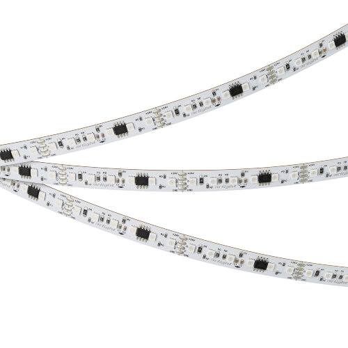 Светодиодная лента SPI-A120-10mm 24V RGB-PX6-BPT (23 W/m, IP20, 2835, 5m) (Arlight, бегущий огонь) - фото 4