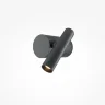 Настенный светильник (бра) Утилита / Utility 3000К 3Вт (Черный) MOD433WL-L3B3K1 - фото 3