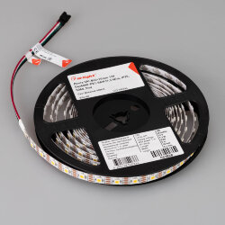 Светодиодная лента SPI-В60-10mm 12V Day4000-РХ1-RAM (9.3 W/m, IP20, 5060, 5m) (Arlight, бегущий огонь) 037828