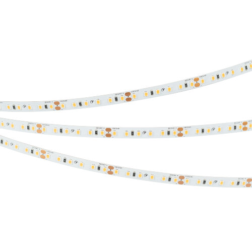 Светодиодная лента RT-А120-8mm 24V Gold (9.6 W/m, IP20, 2835, 5m) (Arlight) 043385 - фото 3