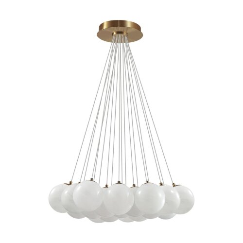 Подвесной светильник «ODEON LIGHT» 7109/19, серия: MAGIA (крепление на планке). Фото 1.