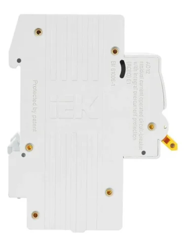 Выключатель автоматический дифференциального тока 2п C 16А 10мА тип AC 4.5кА АД-12 KARAT IEK MAD10-2-016-C-010 - фото 7