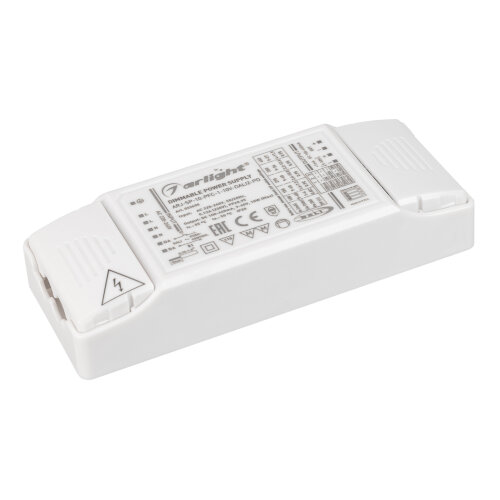 Блок питания ARJ-SP-10-PFC-1-10V-DALI2-PD (10W, 100-440mA) (Arlight, IP20 Пластик, 5 лет) 033690 - фото