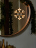 ULD-H1819-012-STA-3AAA WARM WHITE IP20 SNOWFLAKE Фигура светодиодная Снежинка на батарейках 3AAA не в-к, 18х19см, Подвесная, 12 светодиодов, Теплый белый свет, Провод прозрачный, TM Uniel - фото 4