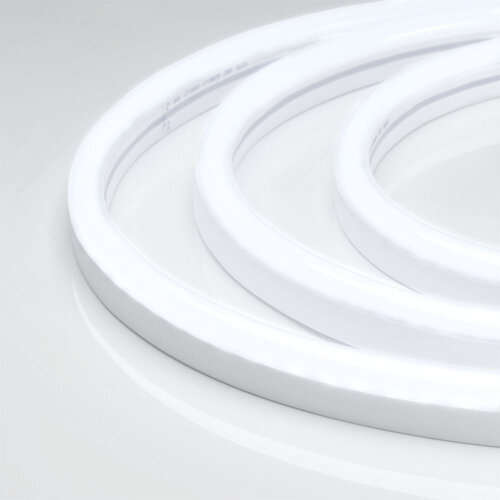 Гибкий неон ARL-NEON-2615-SIDE 24V White (Arlight, 8 Вт/м, IP65) 030865 - фото