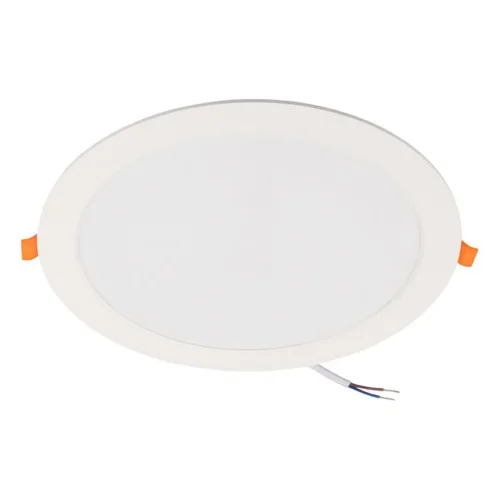 Светильник светодиодный PLED DL7 24Вт 6500К IP54 2040лм WH встраив. бел. Pro JazzWay 5069121 - фото