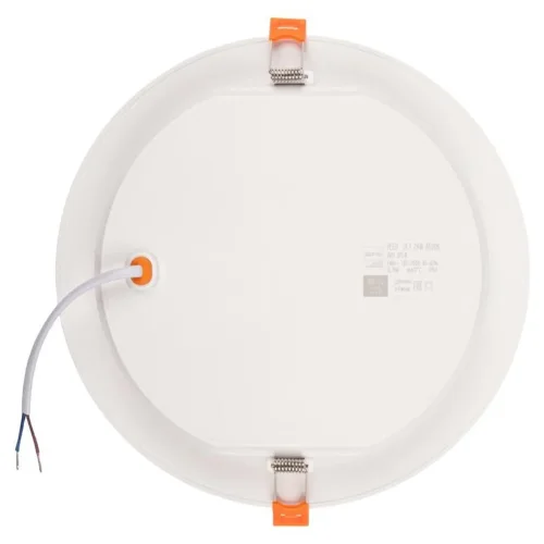 Светильник светодиодный PLED DL7 24Вт 6500К IP54 2040лм WH встраив. бел. Pro JazzWay 5069121 - фото 3