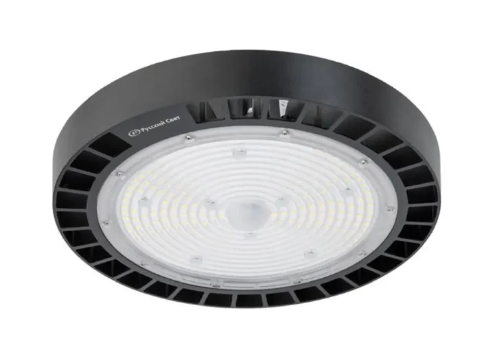 Светильник светодиодный ДСП IB 11 S 150W M 840 BK 298х298х112мм 150Вт 4000К IP65 High Bay подвес черн. Русский Свет 16091123171 - фото