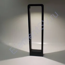 Уличный светильник столбик JH-BD-B16 DHL36 (220V, 7W, черный корпус, 600mm, IP65, warm white)