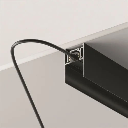 Шинопровод 2м S35 накладной/подвесной черный (Черный) - фото 2