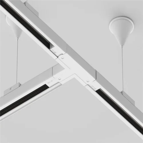 Коннектор Т-образный левый Trinity белый (Белый) - фото 3