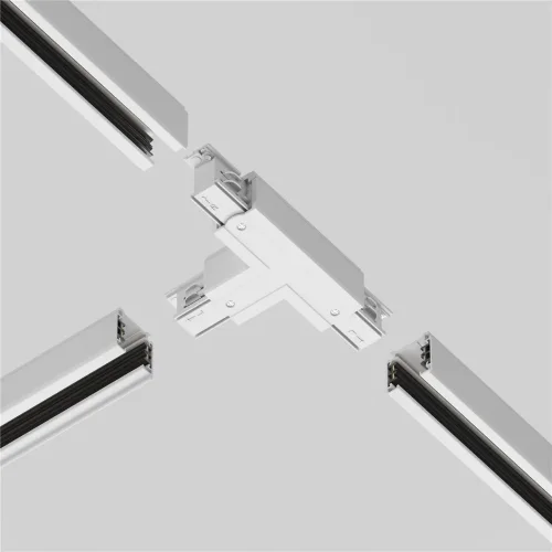 Коннектор Т-образный левый Trinity белый (Белый) TRA005CT-31W-L - фото 4