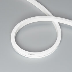 Светодиодная лента герметичная MOONLIGHT-ТОР-А140-13х12mm 24V Day4000 (9.6 W/m, IP67, 5m, wire х2) (Arlight, Вывод боковой, 3 года) 041475
