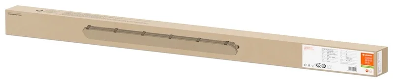 Светодиодный линейный влагозащищённый светильник 32W/6500K (=2x36W) IP65 1200mm 70000h | DAMP PROOF G2 | - LEDVANCE. Фото 7