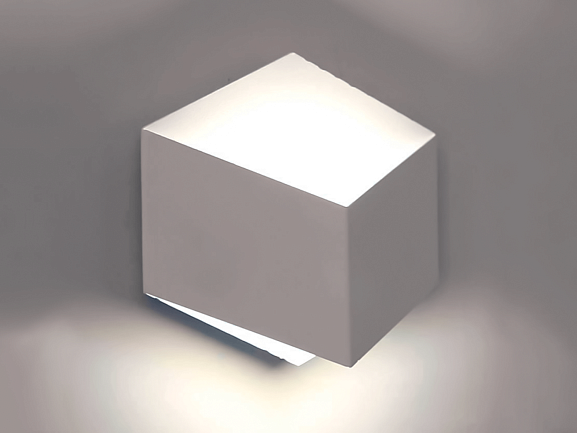 'Светильник настенный GW PALMIRA белый, 3 Вт, 3000K, GW-1101-1-3-WH-WW. Фото 2