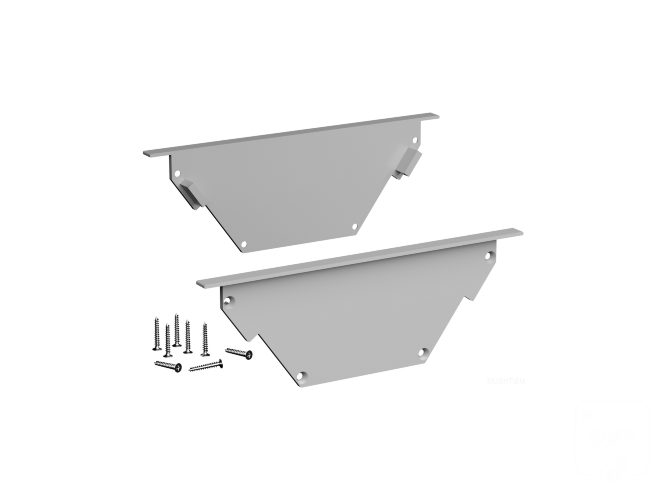 Заглушки для профиля LINE 10040 IN RAW - фото 1