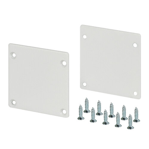 Заглушка SL-ARC-3535 White (Arlight, Металл) - фото 1