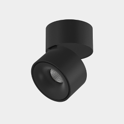 'Светильник светодиодный потолочный накладной поворотный, серия I, Черный, 15Вт, IP20, Теплый белый (3000К), I-SF-BL-WW 005110