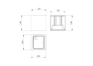 Архитектурная подсветка Фултон / Fulton 3000К 20Вт IP 54 (Серый) O572WL-L20GR3K - фото 9