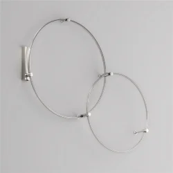 Шинопровод круглый 650 мм Flarity платина (Платина)