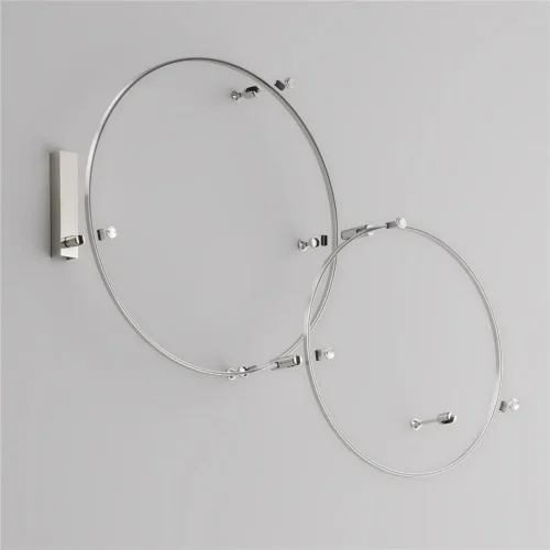 Шинопровод круглый 650 мм Flarity платина (Платина) - фото 5