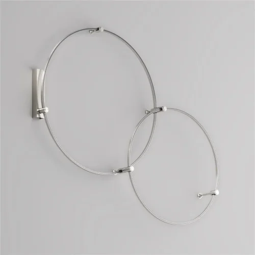 Шинопровод круглый 650 мм Flarity платина (Платина) - фото 6