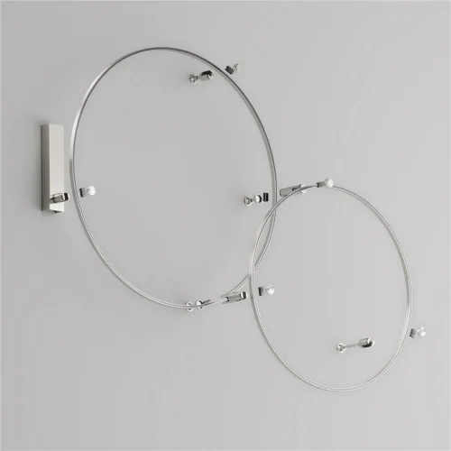 Шинопровод круглый 650 мм Flarity платина (Платина) TRX154-R-D650-PT - фото 5