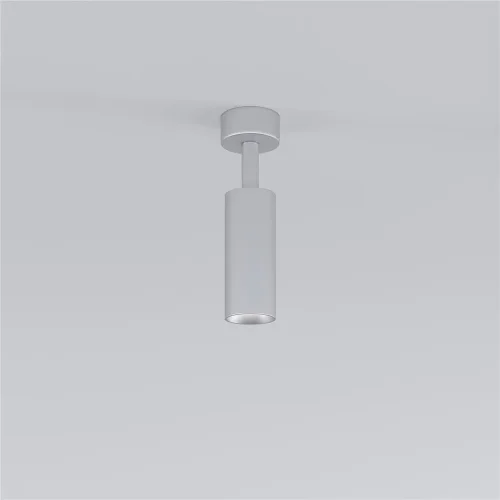 Накладной светодиодный светильник Diffe серебряный 85639/01 - фото 2