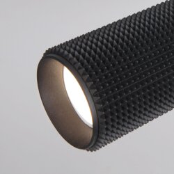 Basic System Трековый поворотный светильник GU10 Spike черный MRL 1011 (048158)