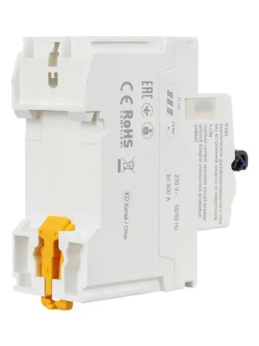 Выключатель дифференциального тока (УЗО) 2п 40А 30мА тип A ВДТ R10N ARMAT IEK AR-R10N-2-040A030 - фото 3