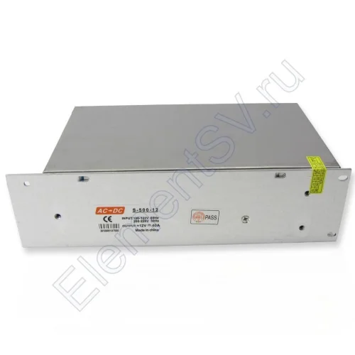 Блок питания SP-A 12V 500W 40A - фото 3.