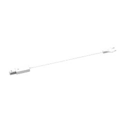 Адаптер подключения однофазного шинопровода с штепселем | Белый | - LEDVANCE ECOTRACKRAIL1PH PLUGCONNECT WH