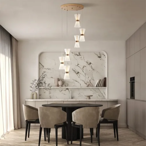 Подвесной светильник Freya FR5438PL-L6G (Золото) - фото 6