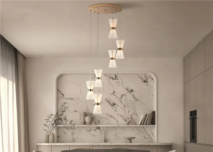 Подвесной светильник Freya FR5438PL-L6G (Золото) - фото 8