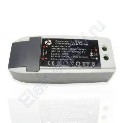 Светодиодный драйвер диммируемый A007DTI-01, LD103 (7W, 15-24V, 280-300mA)