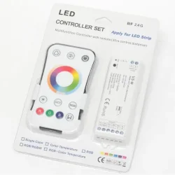 Контроллер с пультом RGB+CCT RF V5-M IC90 (12-24V, 180-360W)