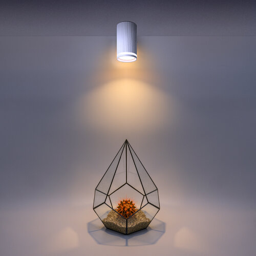 Светильник WOLTA WSL-GU10/03W под лампу GU10 Белый CORALLO - фото 2.