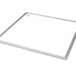 Светодиодная панель 595x595x10 мм 38 Ватт с серой рамкой 6000К с Бап-1