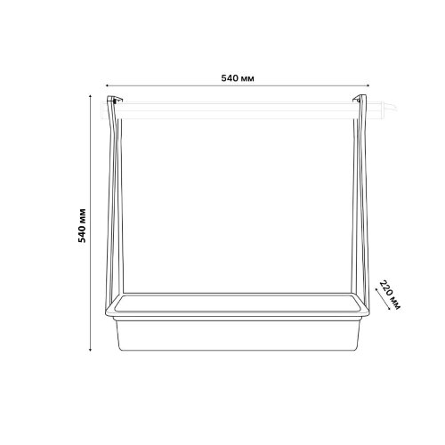 ULT-P44B-10W-SPSB IP40 AQUA SIMPLE WHITE Набор для гидропоники Минисад AQUA SIMPLE, светильник для растений светодиодный с подставкой, Спектр для рассады и цветения, Белый, TM Uniel - фото 9