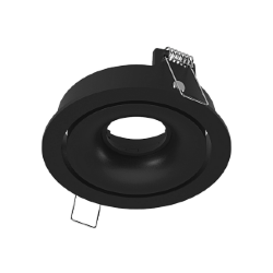 Корпус светильника потолочный встраиваемый наклонный, COMBO10-BL, Черный, IP20, COMBO10-BL 003956