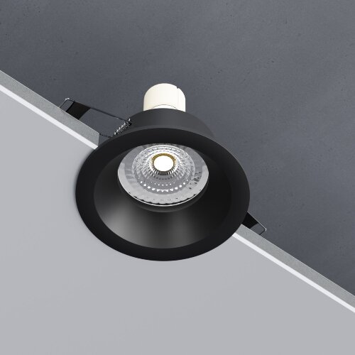 Светильник встраиваемый Andi GU10 черный - Фото 2